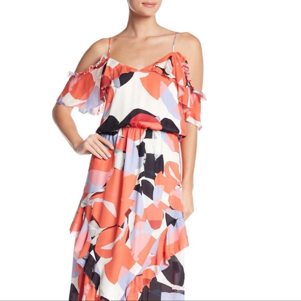 NWT Parker silk floral dress
